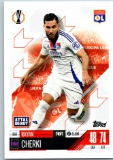fotbalová kartička 2024-25 Topps Match Attax UEFA Club Competitions 358 Rayan Cherki (Olympique Lyonnais)  -  Attax Debut
