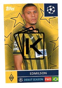 2025-26 Topps Champions League FK Kairat Almaty 513 Edmilson
