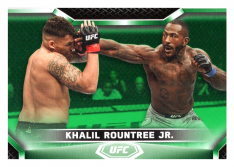 2020 Topps UFC Knockout 51 Khalil Rountree Jr. - Light Heavyweight /88