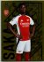 fotbalová kartička 2024-25 Topps Match Attax UEFA Club Competitions Topps Gold Edge Edition GE3 Bukayo Saka (Arsenal)