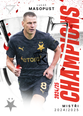 2025-26 SportZoo SK Slavia Praha Champions CH-22 Lukáš Masopust