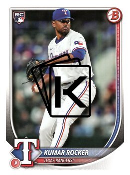 Baseballová karta 2025 Bowman 80 Kumar Rocker, Texas Rangers RC