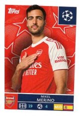 2025-26 Topps Champions League Arsenal FC 61 Mikel Merino
