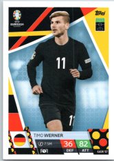 fotbalová karta Topps Match Attax EURO 2024 GER17 Timo Werner (Germany)