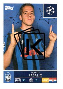 2025-26 Topps Champions League Atalanta BC 92 Mario Pasalic