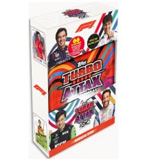 2024 Topps Turbo Attax Formule 1 Mega Tin Fast Track Bílá