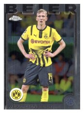 fotbalová kartička 2024-25 Topps Chrome 159 Maximilian Beier, Borussia Dortmund