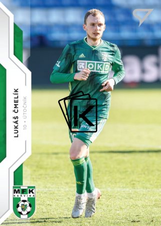 fotbalová kartička SportZoo 2020-21 Fortuna Liga Serie 2 řadová karta 341 Lukáš Čmelík MFK Karviná