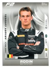 2025 Topps Turbo Attax F1 Rodin Motorsport F2 Teams HP 194 Amaury Cordeel