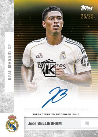2025-26 Topps Real Madrid Team Set Box