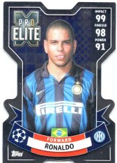 2023-24 Topps Match Attax EXTRA UEFA Club Competition Chrome X Pro Elite 270 Ronaldo (FC Internazionale Milano)