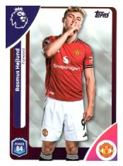 fotbalová kartička 2025-26 Topps  Premier League 213 Rasmus Højlund (Manchester United)