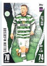 Fotbalová kartička 2023-24 Topps Match Attax UEFA Club Competitions 375 Callum McGregor Celtic FC