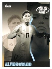 fotbalová kartička 2024-25 Topps Argentina Bona Fide Baller 47 Alejandro Garnacho