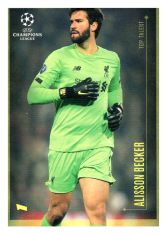 2020 Topps LM Top Talent Alisson Becker LIverpool FC