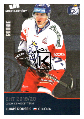 2019-20 Czech Ice Hockey Team  28 Lukáš Rousek
