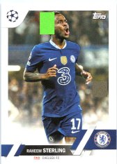Fotbalová kartička 2022-23 Topps UEFA Club Competitions 113 Raheem Sterling - Chelsea FC