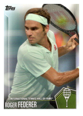 2019 Topps Tennis Hall of Fame 1 Roger Federer