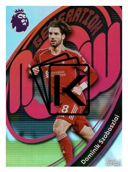 fotbalová kartička 2025-26 Topps  Premier League 178 Dominik Szoboszlai (Liverpool)  -  Generation Now