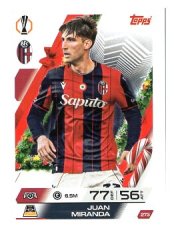 fotbalová kartička 2025-26 Topps Match Attax UCC Winter Collection Bologna FC 1909 273 Juan Miranda