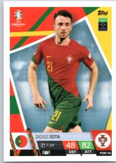 fotbalová karta Topps Match Attax EURO 2024 POR14 Diogo Jota (Portugal)