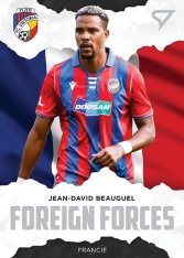 fotbalová kartička SportZoo 2020-21 Fortuna Liga Foreign Forces 5 Jean-David Beauguel FC Viktoria Plzeň