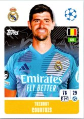 2024-25 Topps Champions League 321 Thibaut Courtois (Real Madrid CF)