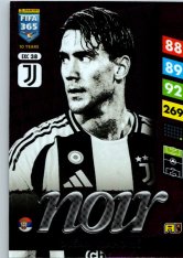 Panini Adrenalyn XL FIFA 365 2025 Excellence Noir 38 Dušan Vlahović (Juventus)