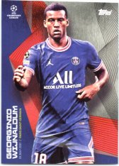 fotbalová kartička 2021 Topps Summer Signings Georginio Wijnaldum PSG