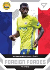 fotbalová kartička 2021-22 SportZoo Fortuna Liga Foreign Forces FF10 Youba Drame FC Fastav Zlín