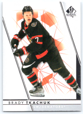 2022-23 Upper Deck SP Authentic 33 Brady Tkachuk - Ottawa Senators