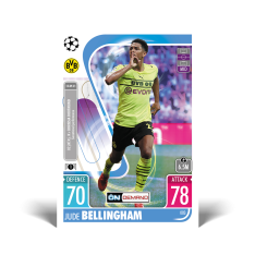 fotbalová kartička 2021-22 Topps Match Attax UEFA Champions League On Demand 003 Jude Bellingham Borussia Dortmund