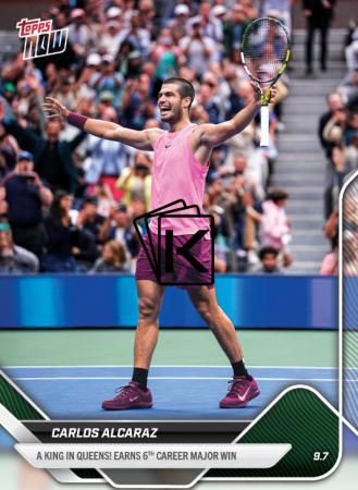 2025 Topps Tennis TN-CA Carlos Alcaraz