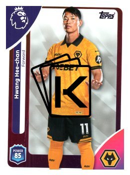 fotbalová kartička 2025-26 Topps  Premier League 301 Hwang Hee-Chan (Wolverhampton Wanderers)
