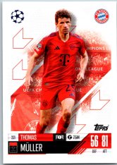 fotbalová kartička 2024-25 Topps Match Attax UEFA Club Competitions 221 Thomas Muller (FC Bayern München)