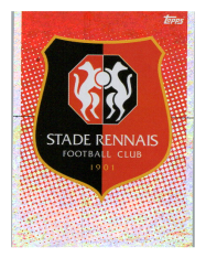 2020-21 Topps Champions League samolepka REN1 Logo Stade Rennais F.C.