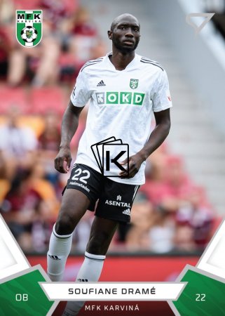 fotbalová kartička 2021-22 SportZoo Fortuna Liga 150 Soufiane Dramé MFK Karviná