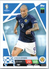fotbalová karta Topps Match Attax EURO 2024 SCO16 Lyndon Dykes (Scotland)