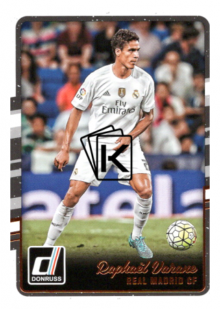 2016-17 Panini Donruss Soccer 145 Raphael Varane - Real Madrid CF