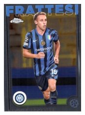 fotbalová kartička 2024-25 Topps Chrome 195 Davide Frattesi, FC Internazionale Milano
