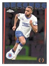 fotbalová kartička 2024-25 Topps Chrome UCC 80 Cyriel Dessers, Rangers F.C.