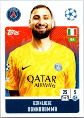 2024-25 Topps Champions League 285 Gianluigi Donnarumma (Paris Saint-Germain)
