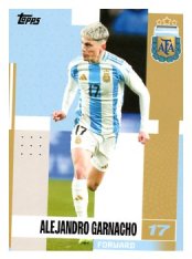 fotbalová kartička 2024-25 Topps Argentina Team Set 21 Alejandro Garnacho