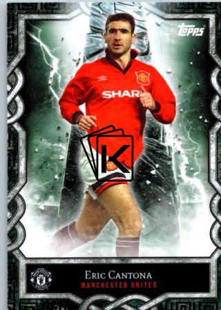 fotbalová kartička 2024-25 Topps Manchester United Fan Set Monolith MO-6 Eric Cantona