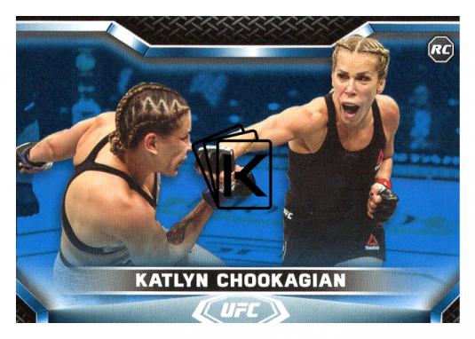 2020 Topps UFC Knockout 7 Katlyn Chookagian RC - Flyweight /75