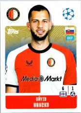 2024-25 Topps Champions League 211 Dávid Hancko(Feyenoord)