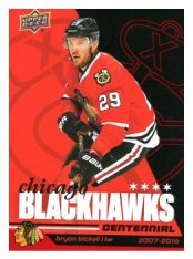 2025-26 Upper Deck Centennial Chicago Blackhawks 16 Bryan Bickell