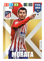Fotbalová kartička Panini Adrenalyn XL FIFA 365 - 2020 Team Mate 98 Alvaro Morata  Atletico de Madrid