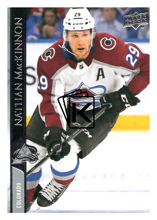 202021 UD Series One 51 Nathan MacKinnon Colorado Avalanche