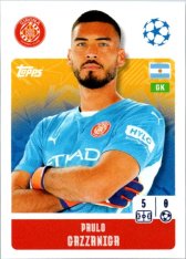 2024-25 Topps Champions League 222 Paulo Gazzaniga (Girona FC)